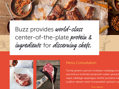 Buzz Foods — Style Tile "Sizzzle"