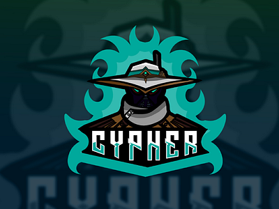 Valotant CYPHER Espprt Mascot logo