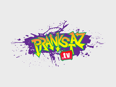 Prankstaz TV artwork branding design drawing graphic design illustration illustration art vector visual identity