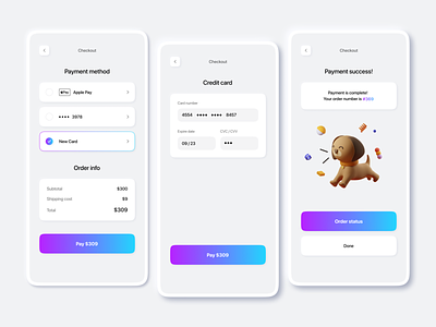 Credit Card Checkout | Daily UI 002