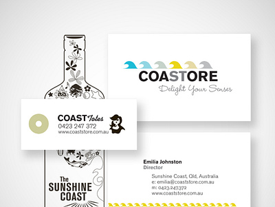 Coast Store Branding branding design flat illustration vector web