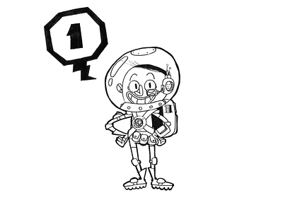 The astronaut #1