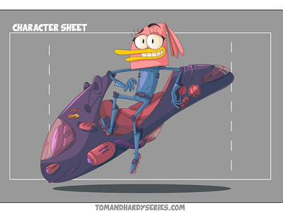 Franky the Bird adobe animate animated series animated show animation cartoon character character design illustration