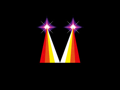 Space Letter "M"