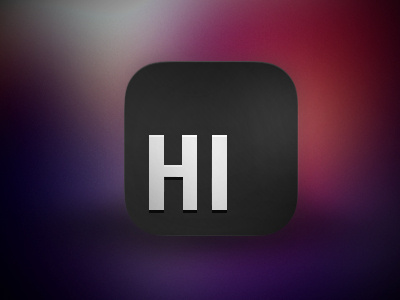 HI app icon app concept design hyper hyper island icon island simple