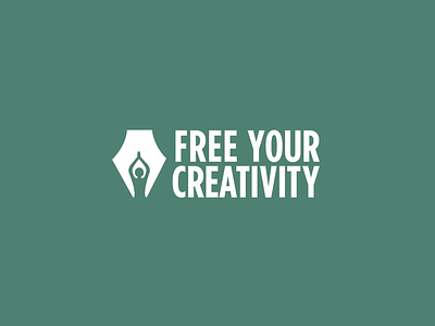 Free your Creativity branding color course creativity design detox digital free icon logo meditation nophone offline portfolio your