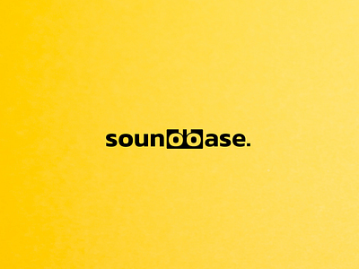 Soundbase branding design logotype