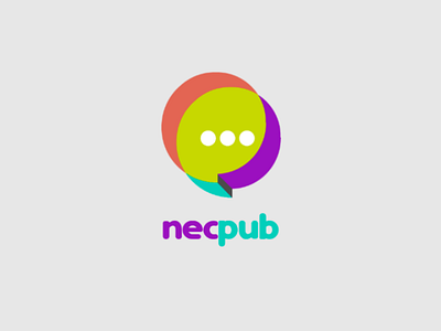 Necpub logo proposal brand branding logodesign logomaker mark marketing proposal publicity socialmedia studio