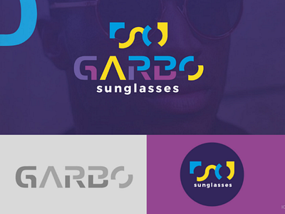 Garbo sunglasses Branding Logo brand branding design diseño hiuga lentes logo logomaker logotipo sunglasses