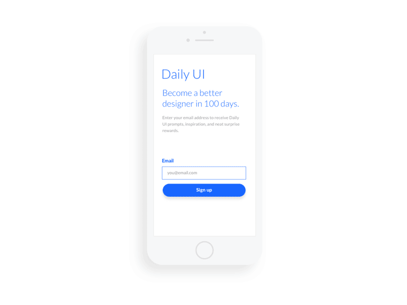 Daily UI 011 - flash message