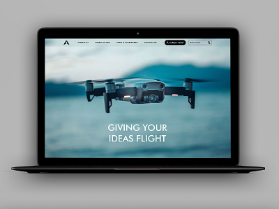 Aurelia Aerospace UI/UX app design mockup typography ui uiux ux web web mockup website