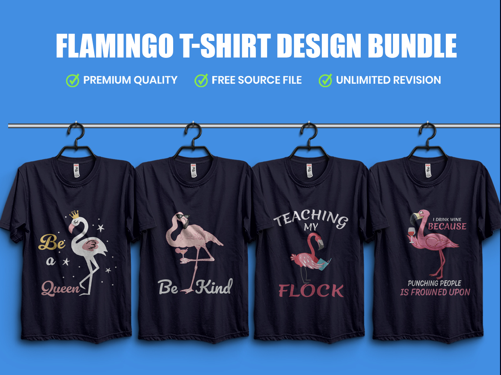 flamingo t shirt design