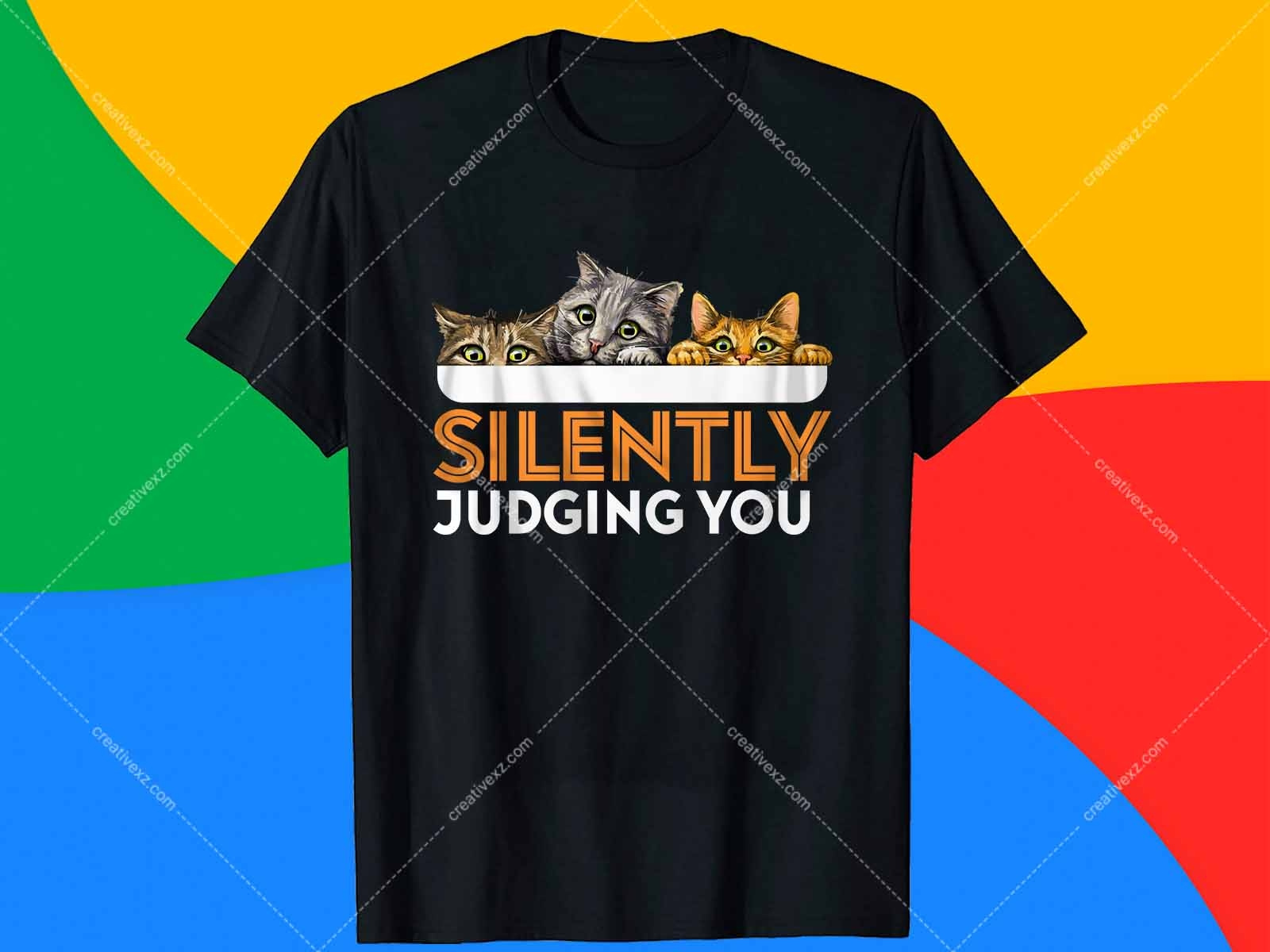 cat tee shirts mens