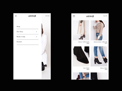 Mobile web design branding fashion graphic design mobile design mobile shop mobile ui shopify ui ux web design