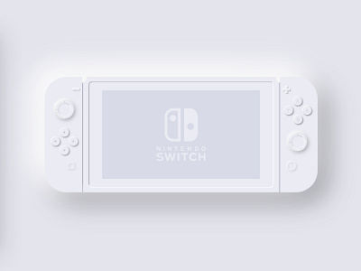 Neumorphic Nintendo Switch