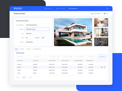 Property Management webapp