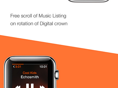 Soundcloud - Apple Watch by Ramakrishna V on Dribbble