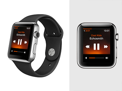 Soundcloud - Apple Watch apple watch music orange soundcloud wearables