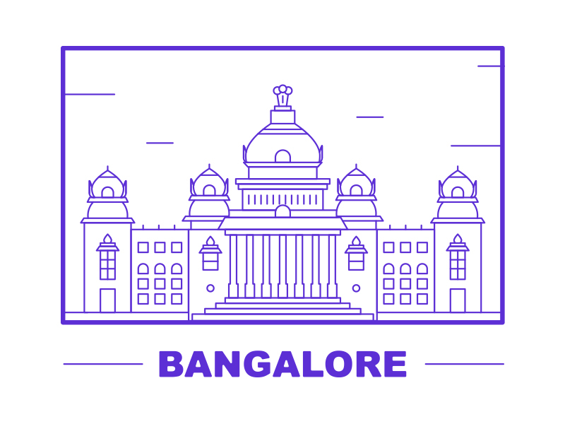 Bangalore by Sarath Jayaprakash on Dribbble