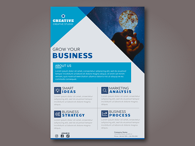 Business Flyer Template Design