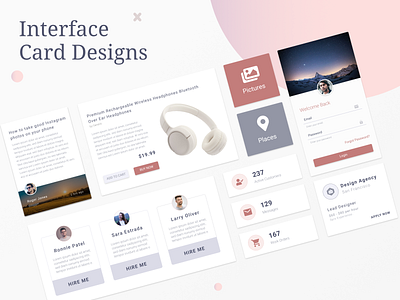 Card Designs card card design cards cards ui material design material ui ui ux ui design uidesign