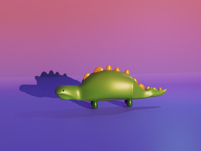 3d Dinossaur - Modelling/Sculpting 3d