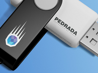 Branding for Pedrada 3d app art branding design icon illustration logo ux vector