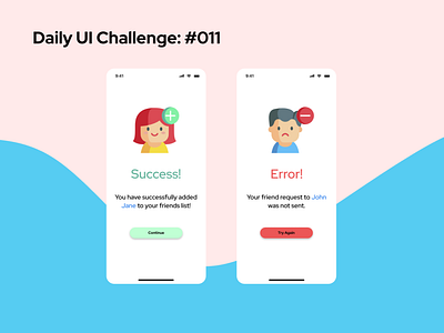 Daily UI Challenge: #011 - Flash Message