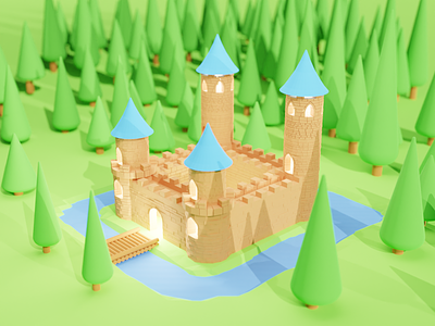 Castle in The Forest