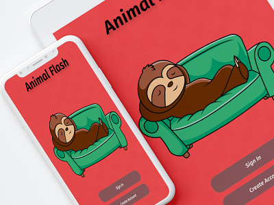 Animal Flash animal animal art animation branding design illustration product design typography ui ux