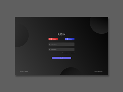 Sign in form | UI design figma minimal ui ui advice ux ux advice ux design ux designer uxui webdesign website