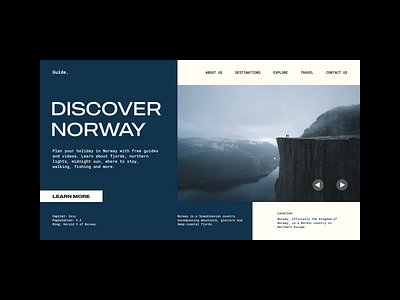 Norway Website adobe colors daily uxui design digital design figma graphic design illustrator norway ui ui design ux ux design uxui uxui designer webdesign