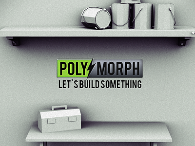 Polymorph new logo low poly maya polymorph