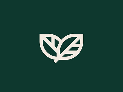 Minimal Leaves Logo