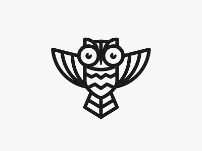 Owl Logo animal bird branding line logo logotype mark owl symbol лого логотип