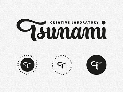 Tsunami handlettering lettering logo logodesign logotype script type typography леттеринг лого