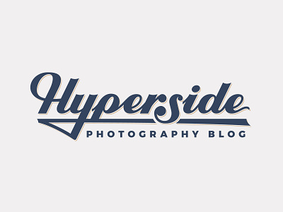 Hyperside Lettering Logo handlettered handlettering handtype lettering logo logodesign logomark logotype type typedesign typography vector леттеринг лого