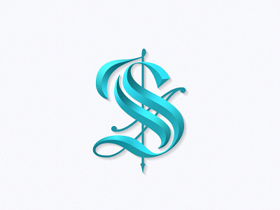 Letter S Logo gradient icon letter lettering lettermark logo logo design logodesign logotype sign symbol лого