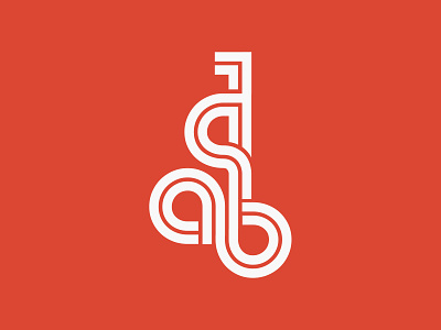 AQB Key Monogram Logo aqb branding key logo logo monogram monogram logo