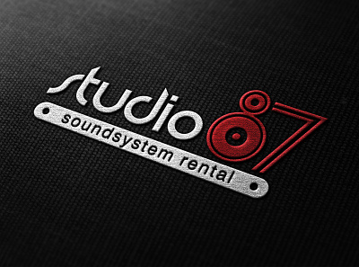Studio 87 Soundsystem audio logo mark music rent sound system