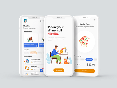 Delivery food app