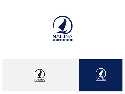 Nabina Logo brand identity branding illustration logo print vector