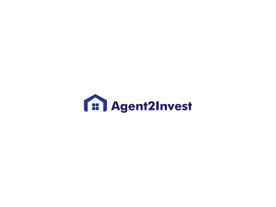 Agent2Invest Logo brand identity branding branding agency illustration logo logo design logotype minimalist logo print
