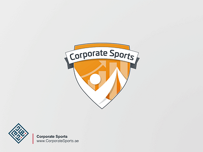 Corporate Sports approved logo branding design graphic design logo