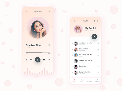 Music Player App Ui app ui design design app mobile app design mobile design music app music player player ui design