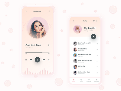 Music Player App Ui