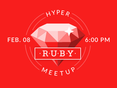 Ruby Meetup illustration meetup ruby