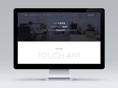 Touch Art Website agency digital site webdesign