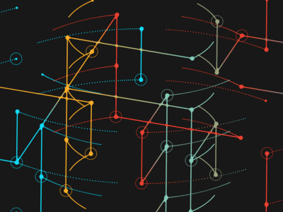 3D Isometric Grid Loop 3d grid 3d isometric ae after effects animation grid isometric particles plexus trails