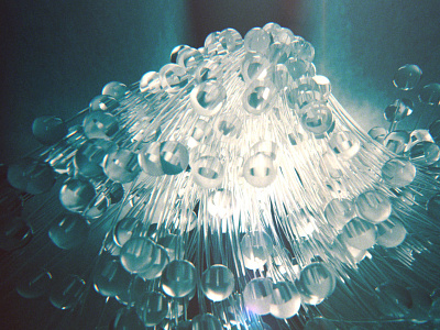 Glassballsjellyfish abstract c4d cinema 4d glass jellyfish octane octane render